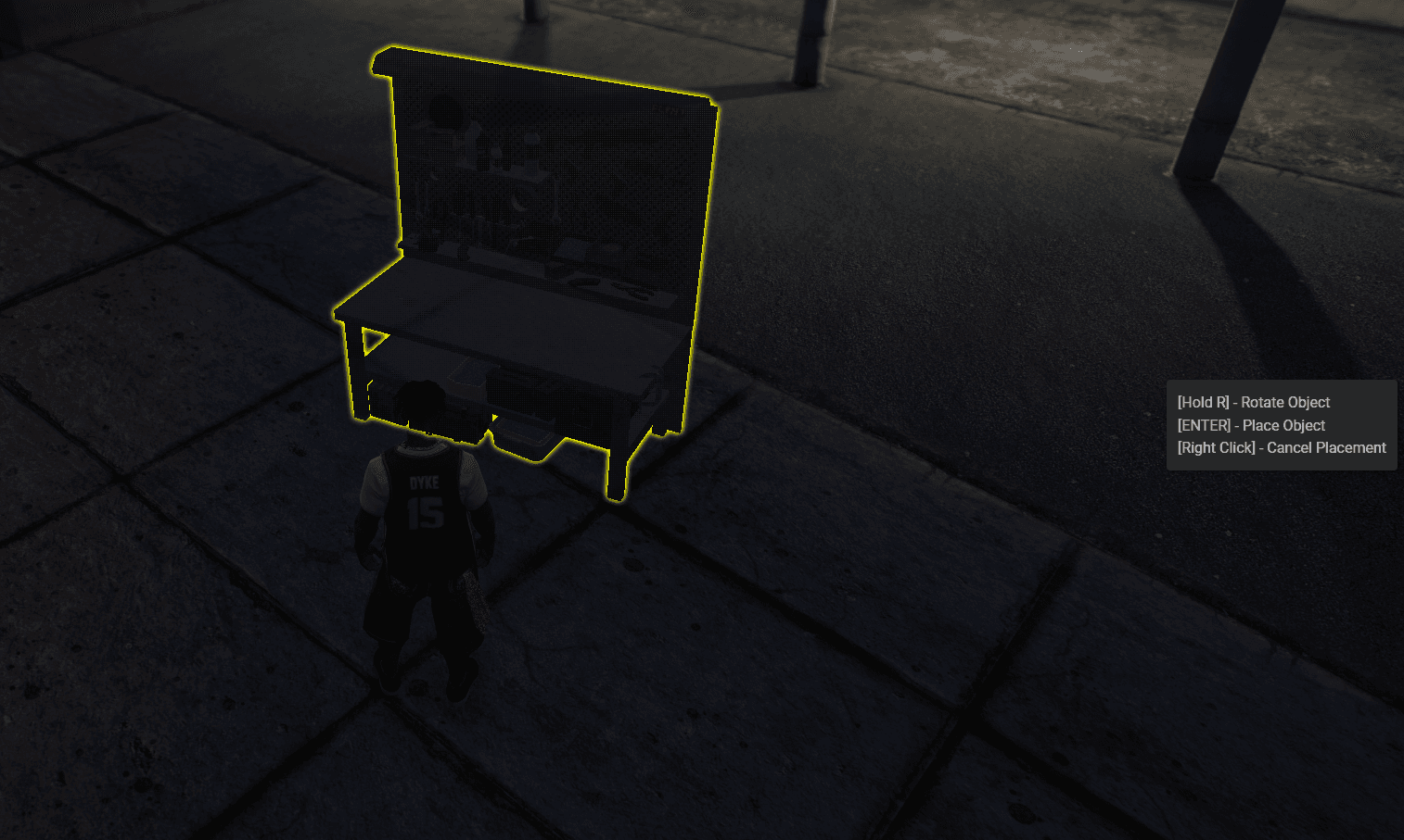 Built-in Custom Placement for Tables