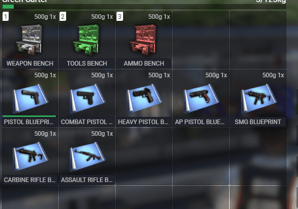 Blueprint-Based Crafting