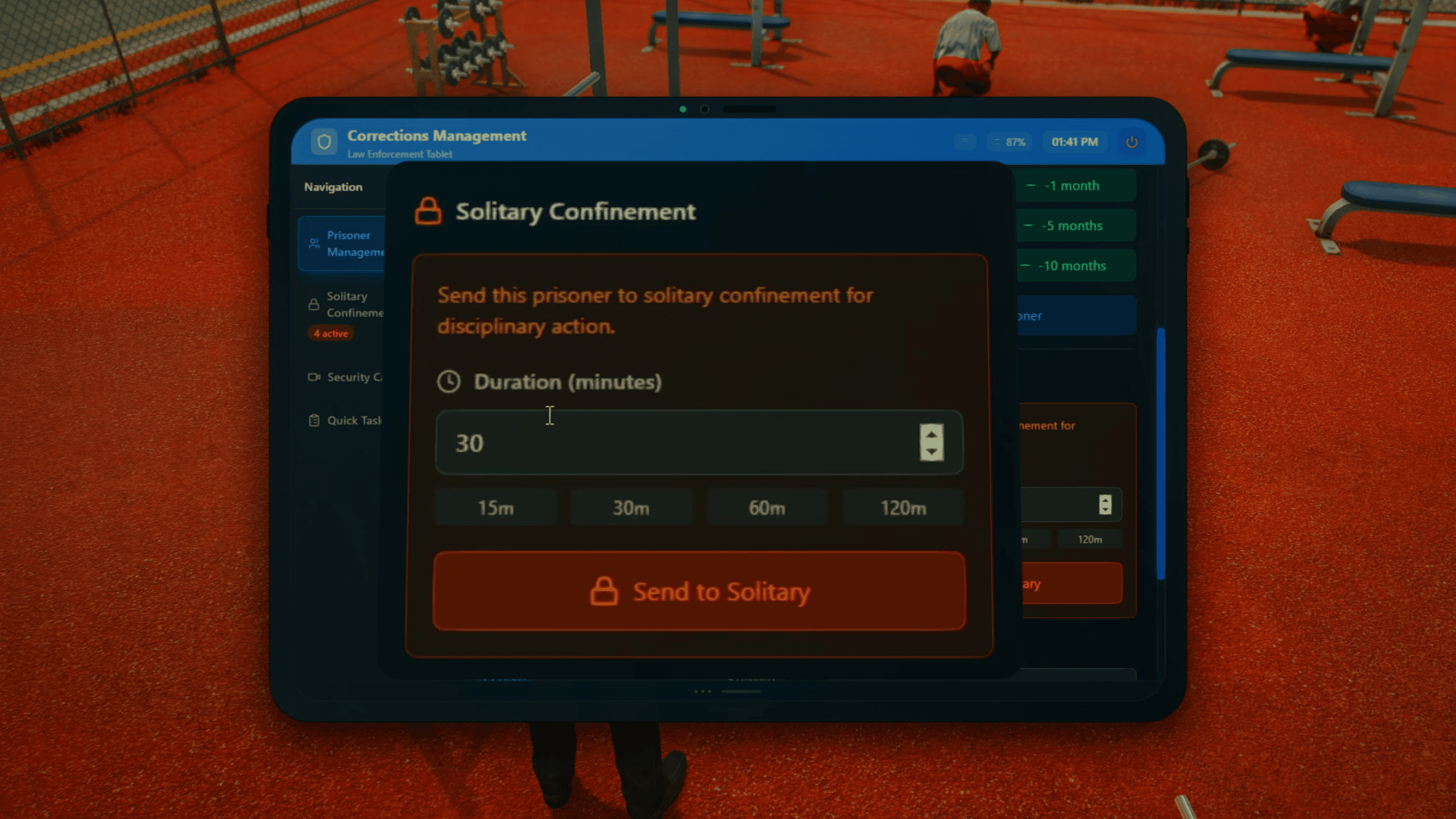 Solitary Confinement