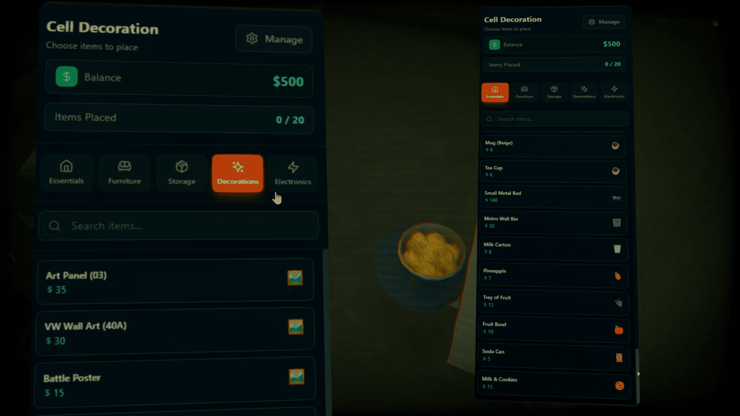 Cell Decoration System