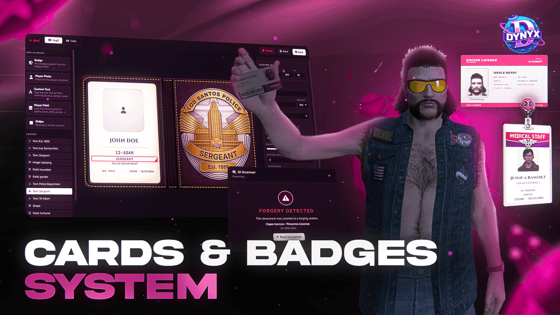 Cards & Badges Creator